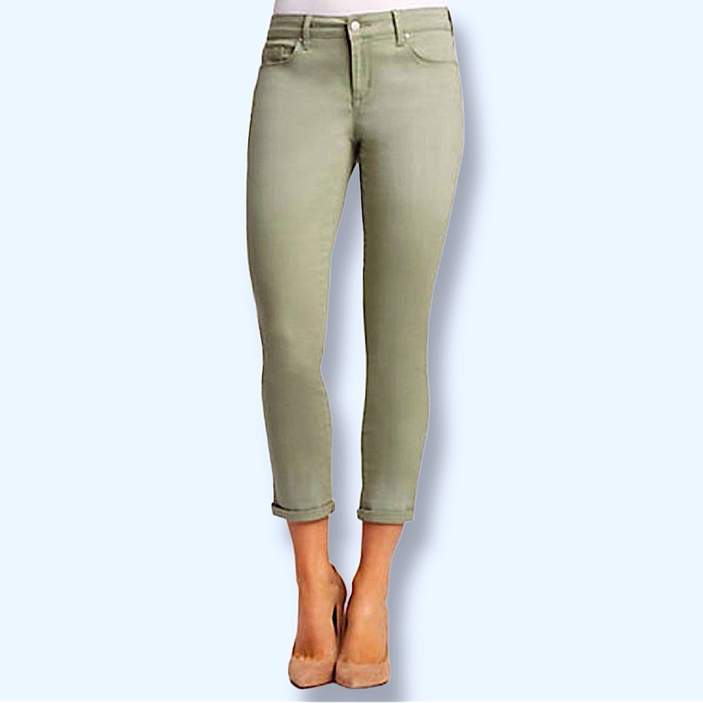 Meadow Green Jessica Simpson Women’s Rolled Crop Skinny Jeans - Size 6/28